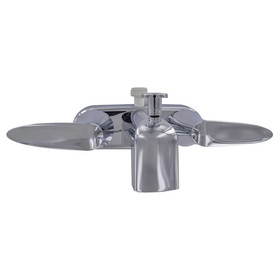 PF223362 Faucet 4" Tub W/Shower D-Spud Chrome 2-Lever Handle