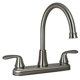 Phoenix Faucets PF231402 Two-Handle 8" Hybrid Kitchen Faucet with High-Arc Spout - Brushed Nickel