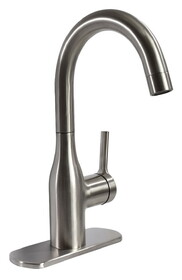 Phoenix PF231410 Premium Slimline Single Handle Bar/Lavatory Faucet - Brushed Nickel