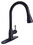 Phoenix PF231766 Premium Slimline Single Handle with Power Boost Pull Down Kitchen Faucet - Matte Black