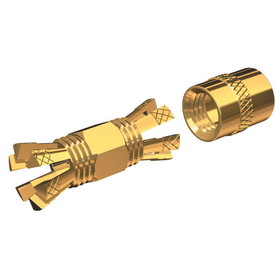 Shakespeare PL-258-CP-G Centerpin PL Connector - Gold-Plated, Barrel Connector for RG-8X or RG-58/AU Coax