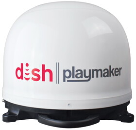 Winegard PL-8000R DISH Playmaker Dual with Wally HD Receiver Bundle - White