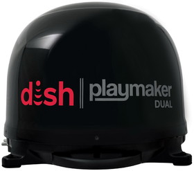 Winegard PL-8035R DISH Playmaker Dual with Wally HD Receiver Bundle - Black
