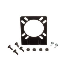 Pollak 10-111V Coated Mounting Bracket for 7-Blade RV & 6- Pole Round Sockets