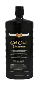Presta 138532 Gel Coat Compound for Removing P1000 Grit, Finer Sand Scratches and Oxidation - 32 oz.
