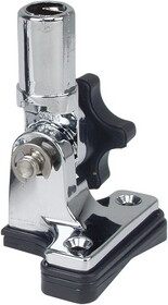 Perko 1052DPACHR Chrome-Plated Horizontal-Mount For Fold-Down Combination Masthead/All Around Light-2In X 1.5In Base