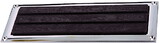 Perko 1325DP1CHR Chrome-Plated Step Plate With Soft Black Polymer Pad-8-3/4In X 3-1/4In (Pack Of 2)