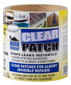 Cofair QRCP420 Quick Roof Clear Patch - 4" x 20'