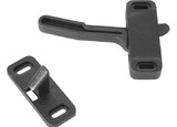 RV Designer E297 Screen Door Latch, Black - Phillips - Left Hand
