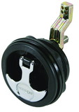 Whitecap S-0226BC T-Handle Latch with Keyed Lock - Black