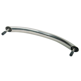 Whitecap S-7091P Stainless Steel Studded Handrail - 12" Length