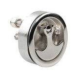 Whitecap S-0235C Stainless Steel Compression Handle - 3", Non-Locking