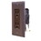 RV Designer S815 Dual AC Self-Contained Outlet With Cover-Plate - Brown