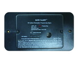 Safe-T-Alert 25-742-BL-TR Flush Mount Combination Carbon Monoxide/Propane Alarm with Trim Ring 12V DC Hard Wire - Black