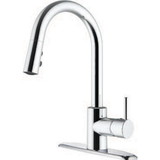 American Brass SL4000BN-A RV Kitchen Faucet With Hi-Arc Bullet Spout, Single Lever Handle And Pull-Down Sprayer - 8