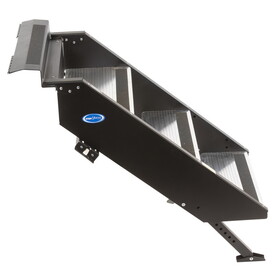 MORryde STP-206 StepAbove Fold-Up RV Entry Step - 3-Step (8" Step Rise), Fits 26" to 28" Door Width