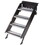 MORryde STP-213 StepAbove Fold-Up RV Entry Step - 4-Step (8" Step Rise), Fits 30" to 32" Door Width