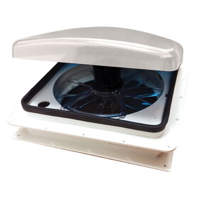 Heng's 71112V-G4 Standard Mount Universal Vent, 12 Volt Fan - White