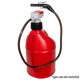 Tera Pump 20176 TRFA01-XL Battery Powered Fuel Transfer Pump with Extended Hoses and Utility Jug Adapter