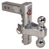 Trimax TRZ8AL-RP Razor Aluminum Adjustable Drop Hitch, Pin & Clip - 8