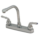 Empire Brass U-YCH800RS RV Kitchen Faucet with Hi-Rise Spout and Teapot Handles - 8