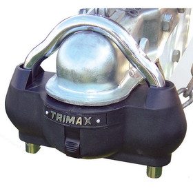 Trimax UMAX100 Premium Universal Unattended Coupler Lock With Shackle - Dual Purpose Steel