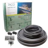 TACO Marine V11-9795BBK50D-2 Semi-Rigid Rub Rail Kit - 1-1/2