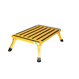 Safety Step XL-08C-Y Folding Safety Step - Extra Large, Yellow