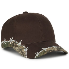 Custom Outdoor Cap BRB-605 Barbed Wire Design Cap Wholesale - Design ...
