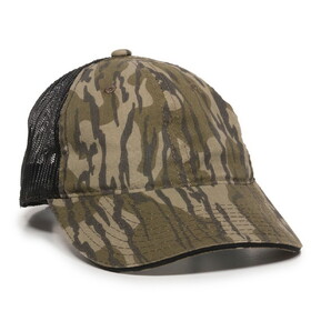 Outdoor Cap CGWM-301 Garment Washed Camo with Mesh Cap