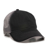 Blank and Custom Outdoor Cap CMB-100 Heavy Washed Mesh Back Snap Tab