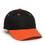 Black/Orange