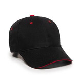 Outdoor Cap GL-845 Contrasting Sandwich, Button and Eyelets Cap