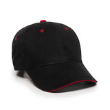 Custom Outdoor Cap GL-845 Contrasting Sandwich, Button and Eyelets