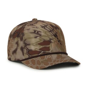 Outdoor Cap OC551CAMO Perforated Camo 5-Panel Cap