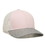 Pink/White/Heathered Grey