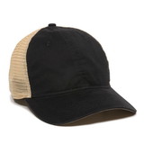 Blank and Custom Outdoor Cap PWT-200M Tea-Stained Mesh Back