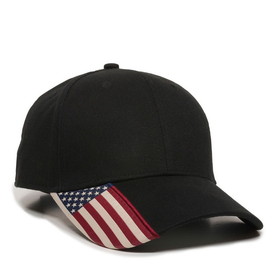 Custom Outdoor Cap USA-300 Brushed Cotton Twill