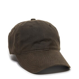 Outdoor Cap WAX606IS Water Resistant, Waxed Cotton Canvas Cap