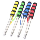 Muka 4 Packs Assorted Color Telescopic Handheld Flagpole Extendable Stainless Steel Teaching Pointer for Tour Guides / Teachers