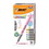 Bic GBLD11-AST Brite Liner Grip Pastel 12 Pens per Box - 18 Boxes (2 each of yellow, blue, green, orange, pink and purple), Price/Case