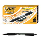 Bic Soft Feel Retractable Medium Point Ball Pen(1.0mm)