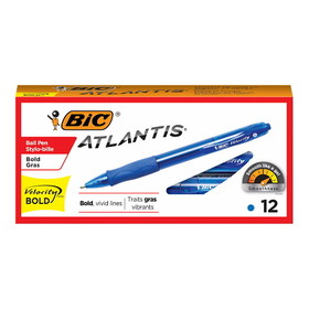 Bic Glide Velocity Bold Bold Point Ball Pen(1.6mm)