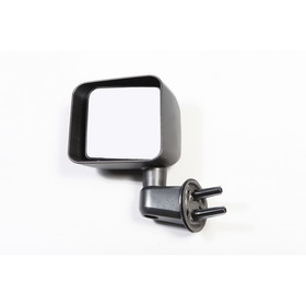 Omix-Ada 11002.12 Door Mirror, Black, Right Side; 07-16 Jeep Wrangler JK