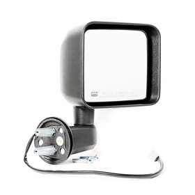 Omix-Ada 11002.27 Mirror, Power Heated, RH, Black; 2014 Jeep Wrangler JK