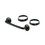 Rugged Ridge 11104.03 This black windshield tie down kit from Rugged Ridge fits 97-06 Jeep Wrangler.