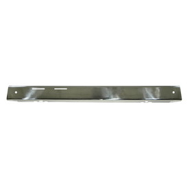 Rugged Ridge 11109.01 Front Bumper Overlay, Stainless Steel; 76-86 Jeep CJ Models