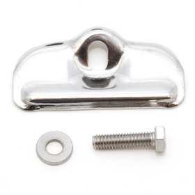 Rugged Ridge 11132.03 This stainless steel battery clamp from Rugged Ridge fits 76-86 Jeep CJ.