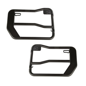Rugged Ridge 11509.15 Fortis Front Tube Doors with Mirrors; 18-21 JL/JT