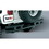 Rugged Ridge 11571.01 Double Tube Rear Bumper, 3 Inch; 55-86 Jeep CJ Models